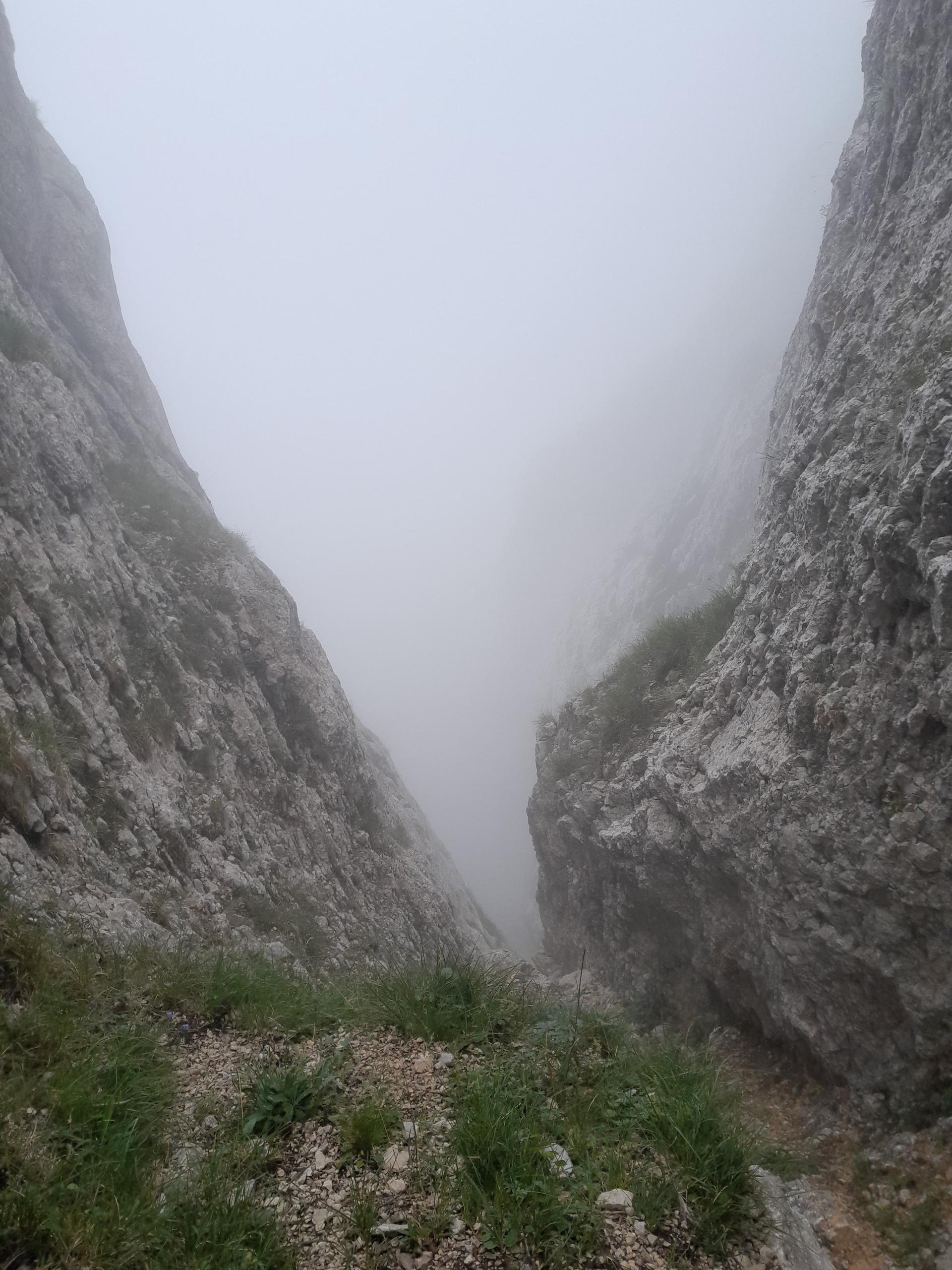 Couloir vue du haut